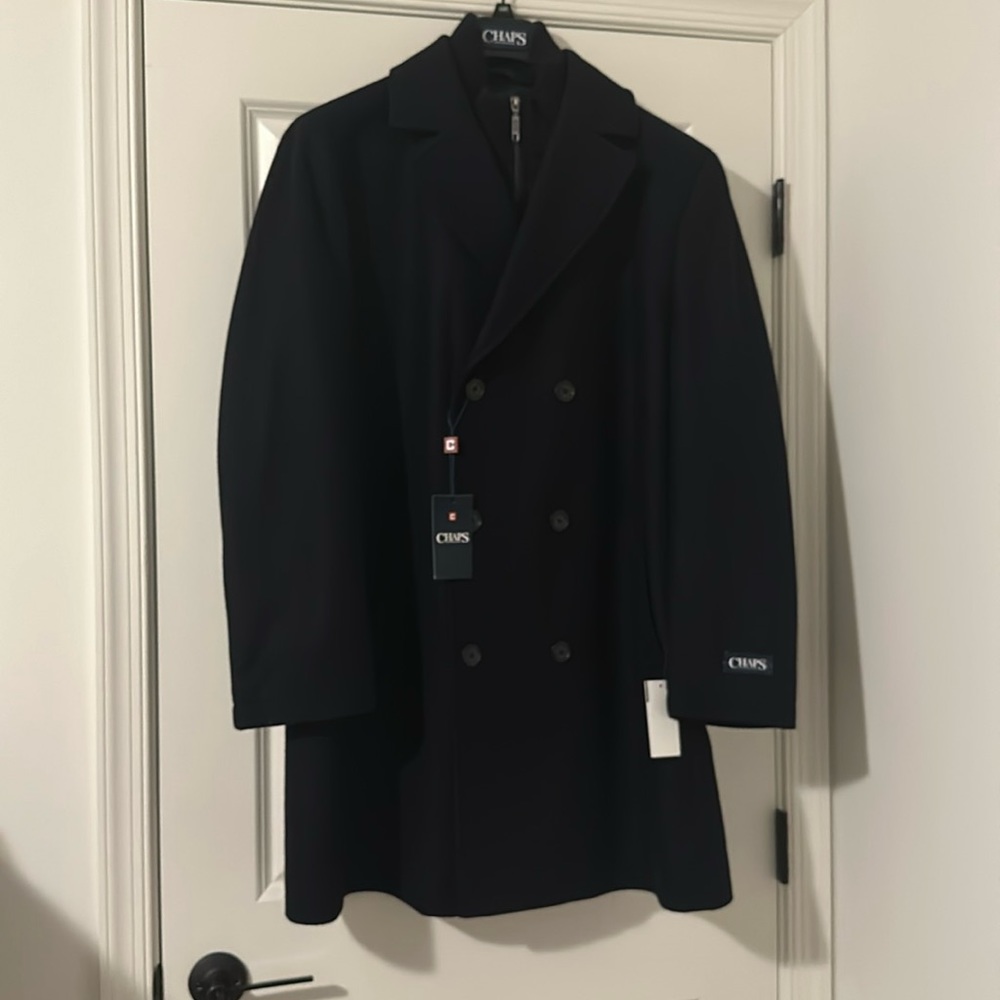 PEA COAT - Chaps 44R with Tags!